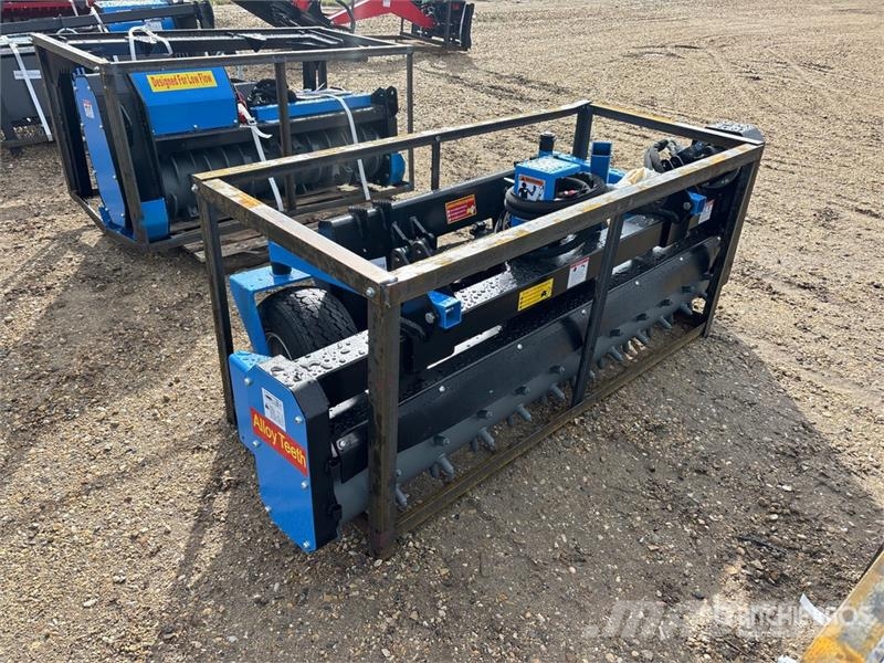 Raytree RMSC78 78 in Skid Steer Power Rake (Unused Okretači i sakupljači sijena