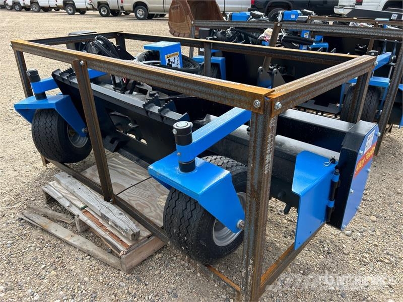 Raytree RMSC78 78 in Skid Steer Power Rake (Unused Rakes and tedders