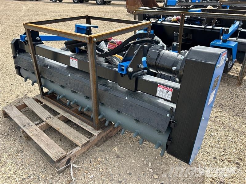 Raytree RMSC78 78 in Skid Steer Power Rake (Unused Rakes and tedders