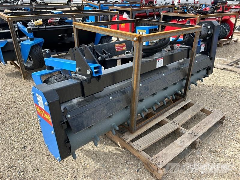 Raytree RMSC78 78 in Skid Steer Power Rake (Unused Rakes and tedders