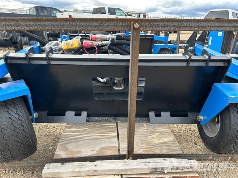 Raytree RMSC78 78 in Skid Steer Power Rake (Unused Rakes and tedders