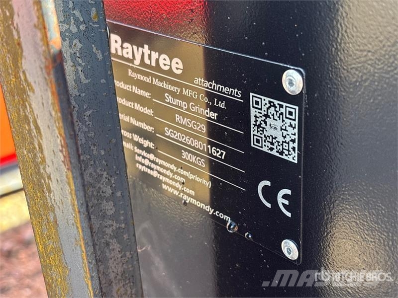 Raytree RMSG29 Skid Steer Stump Grinder (Unused) Power harrows and rototillers