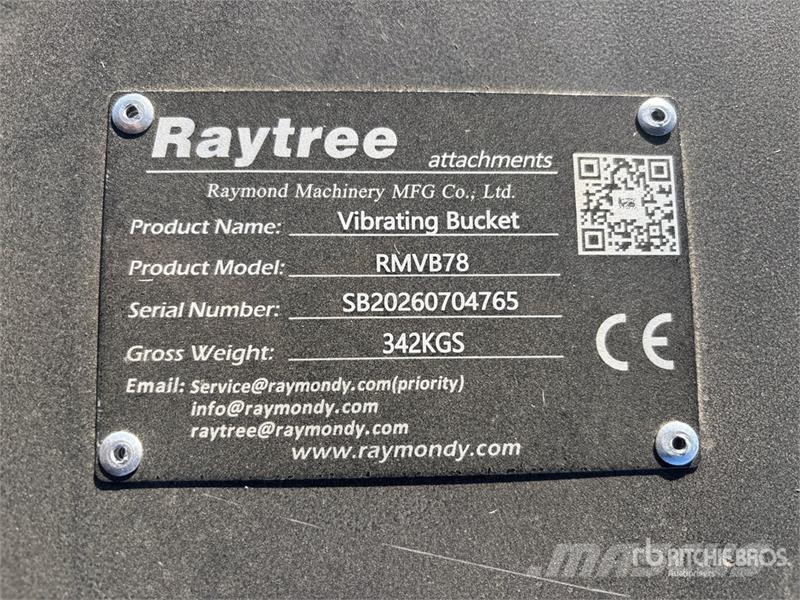  Raytree RMVB78 70 in Skid Steer Screening Bucket ( 篩分機