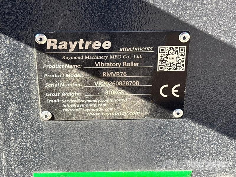 Raytree RMVR76 76 in Skid Steer Vibratory Roller ( Οδοστρωτήρες