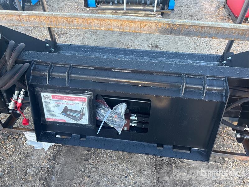 Raytree RPRB72 72 in 6 In 1 Power Rake Bucket (Unu Drugi deli