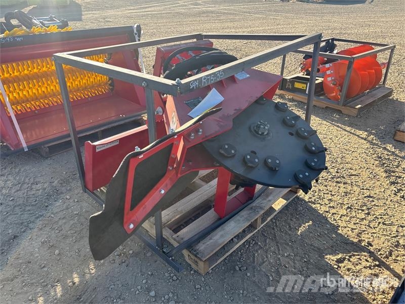 Raytree RTSG30 31 in Transverse Skid Steer Stump G 动力旋转耙