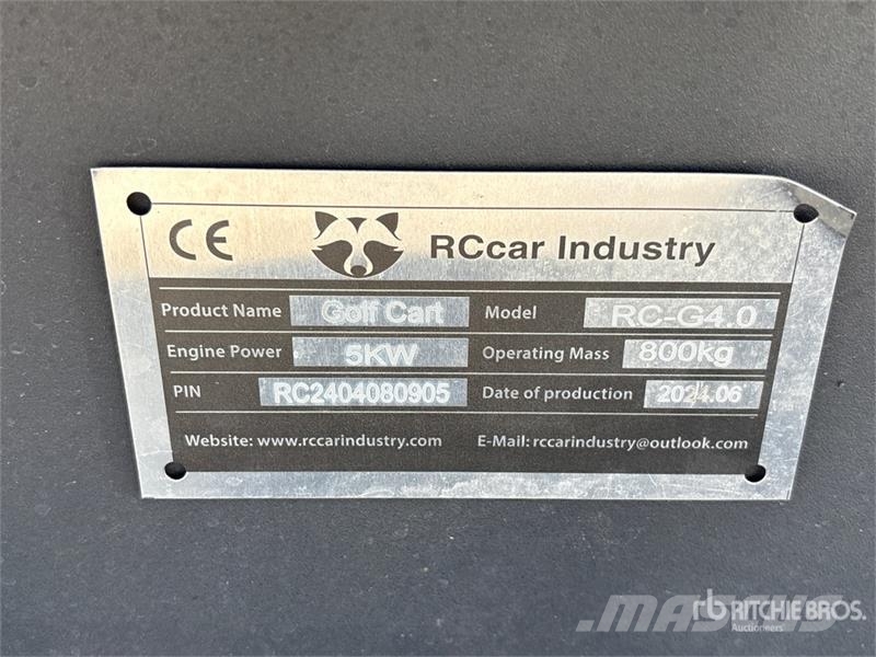 RCcar Industry RC-G4.0 Electric Golf Cart Golfkocsik
