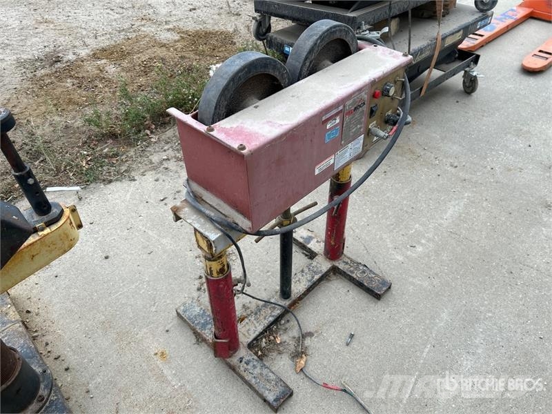Red Rock LPP1-S-WD 1900 lbs Electric Roller Pipe Stand Equipamentos para Oleodutos