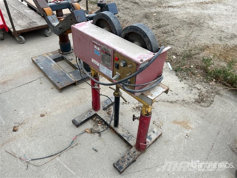 Red Rock LPP1-S-WD 1900 lbs Electric Roller Pipe Stand Equipamentos para Oleodutos