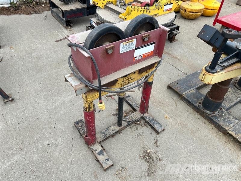 Red Rock LPP1-S-WD 1900 lbs Electric Roller Pipe Stand Equipamentos para Oleodutos
