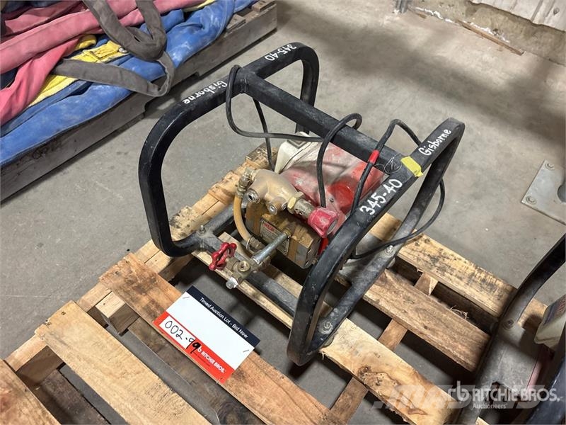 Reed EHTP500 Hydrostatic Test Pump Andre komponenter