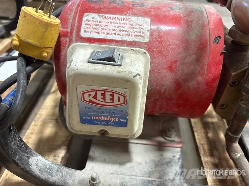 Reed EHTP500 Hydrostatic Test Pump Andre komponenter