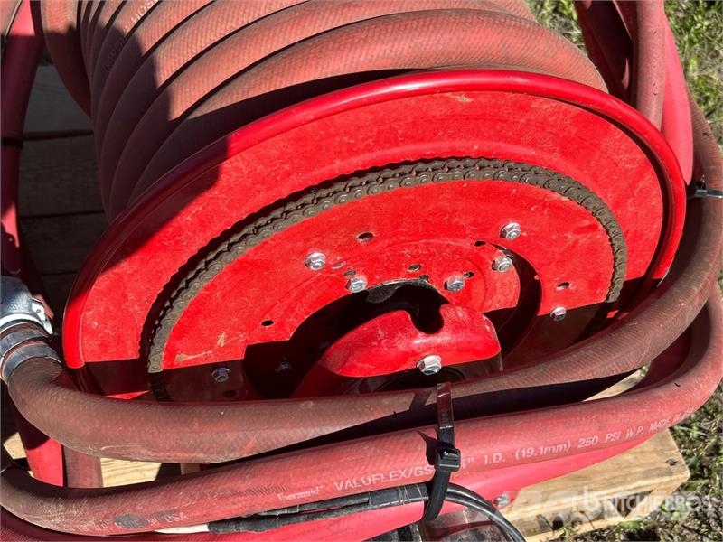 ReelCraft Electric Pickup Reel & Air Hose Kiti naudoti statybos komponentai