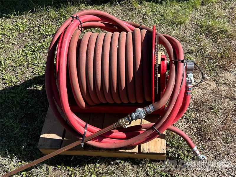ReelCraft Electric Pickup Reel & Air Hose Kiti naudoti statybos komponentai