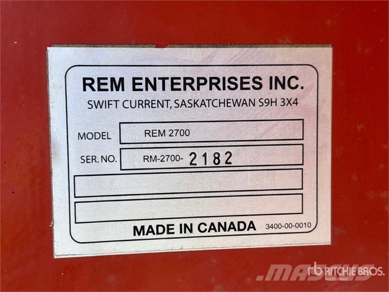 REM 2700 مجفف بذور