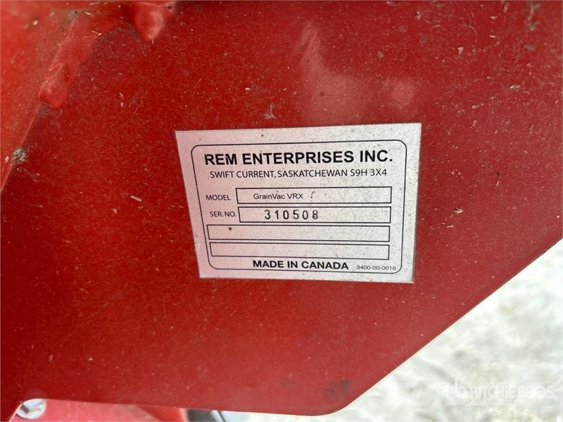 REM VRX Grain Vac Spannmålstorkar