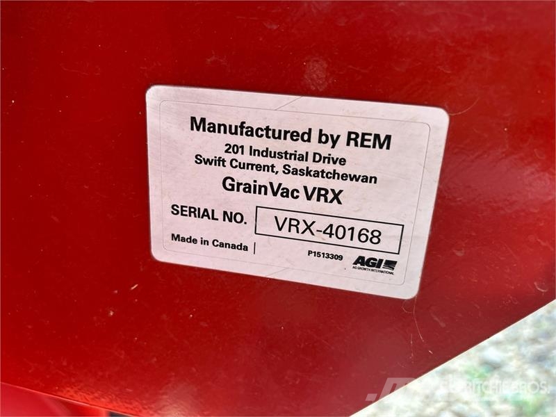 REM VRX Grain Vac Spannmålstorkar