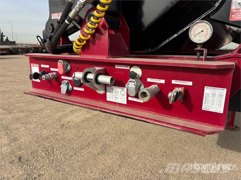 Renn 16 ft T/A Lead Side Dump Trailer Самоскиди