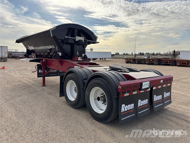 Renn 16 ft T/A Lead Side Dump Trailer Самоскиди