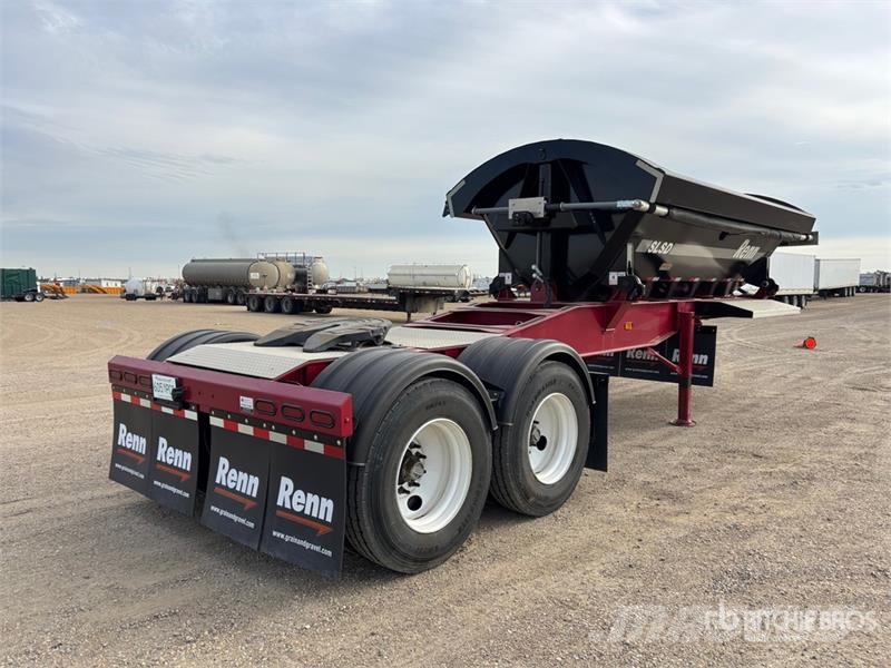 Renn 16 ft T/A Lead Side Dump Trailer Самоскиди