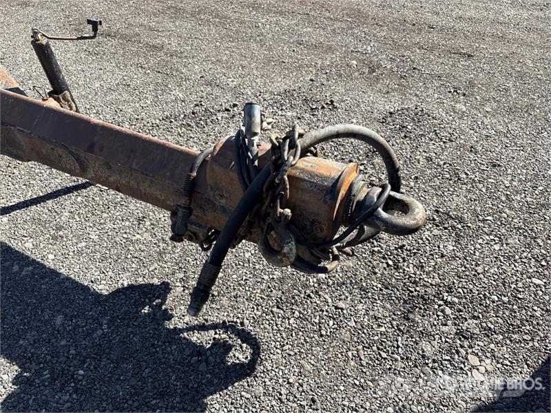 Renn 17 ft Tri/A Drawbar Pup End Dump Trailer Remorque benne