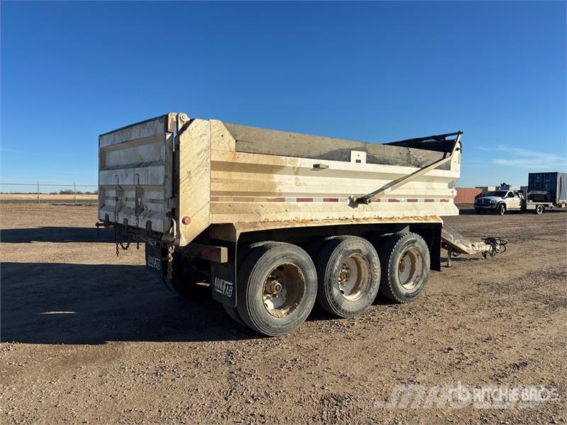 Renn 17 ft Tri/A Pup Dump Trailer Tipper trailers