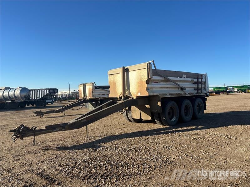 Renn 17 ft Tri/A Pup Dump Trailer Tipper trailers