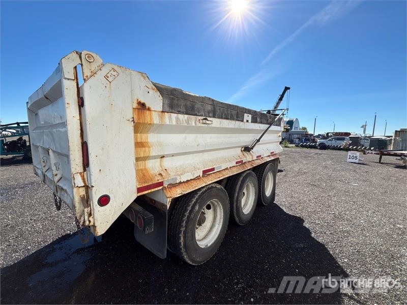 Renn 17 ft Tri/A Pup Dump Trailer Tipper trailers