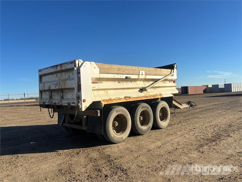 Renn 17 ft Tri/A Pup Dump Trailer Tipper trailers