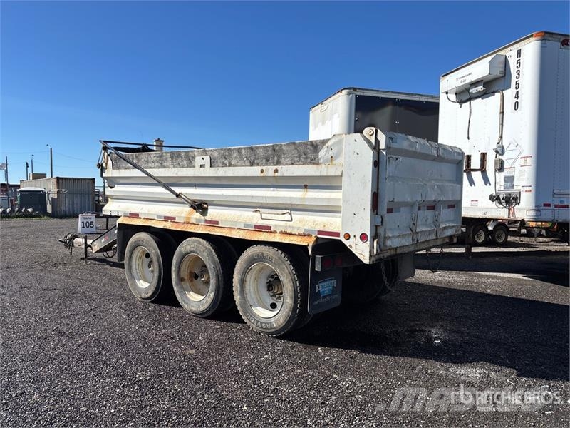 Renn 17 ft Tri/A Pup Dump Trailer Tipper trailers