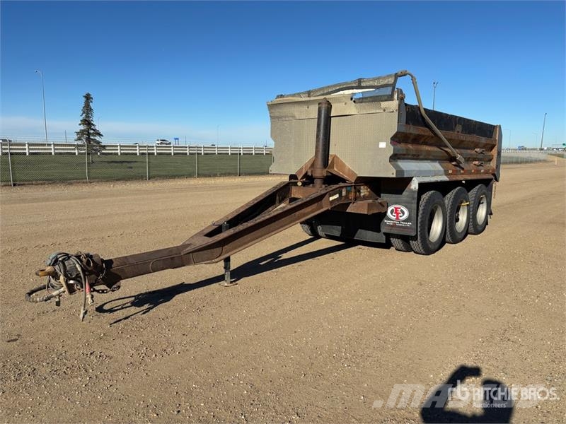 Renn 17 ft Tri/A Pup Dump Trailer Bañera
