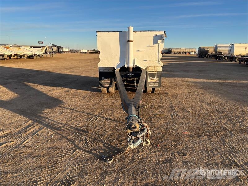 Renn 17 ft Tri/A Pup Dump Trailer Remorque benne