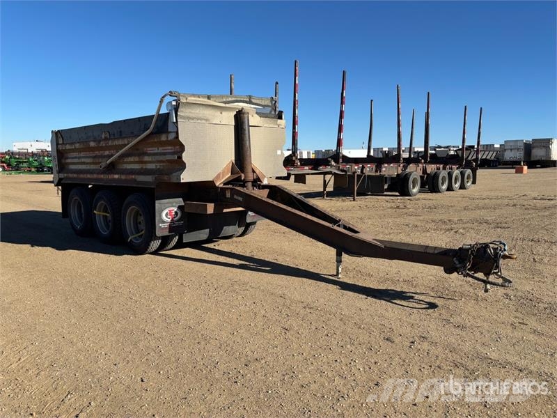 Renn 17 ft Tri/A Pup Dump Trailer Bañera