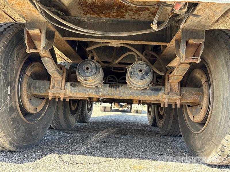 Renn 17 ft Tri/A Pup End Dump Trailer Remorque benne