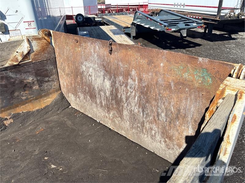 Renn 17 ft Tri/A Pup End Dump Trailer Remorque benne