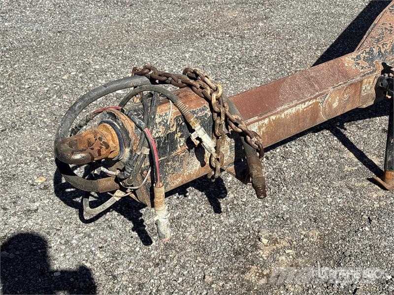 Renn 17 ft Tri/A Pup End Dump Trailer Remorque benne