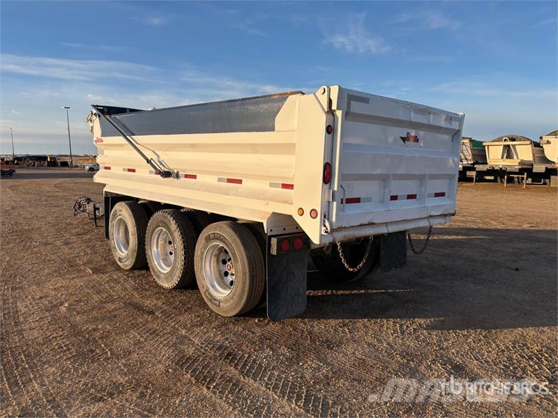 Renn 17 ft Tri/A Pup Pup Dump Trailer Самоскиди