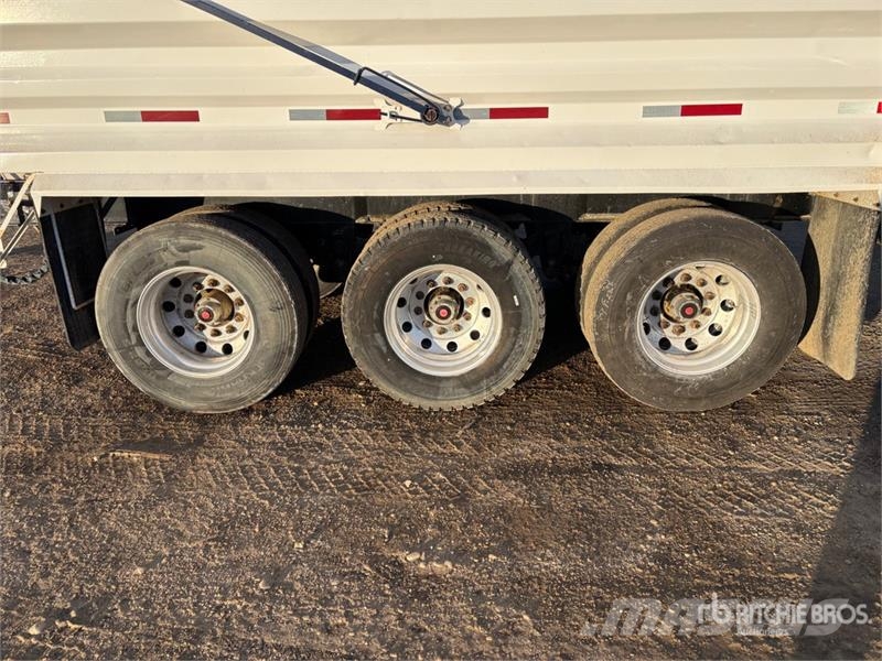 Renn 17 ft Tri/A Pup Pup Dump Trailer Самоскиди
