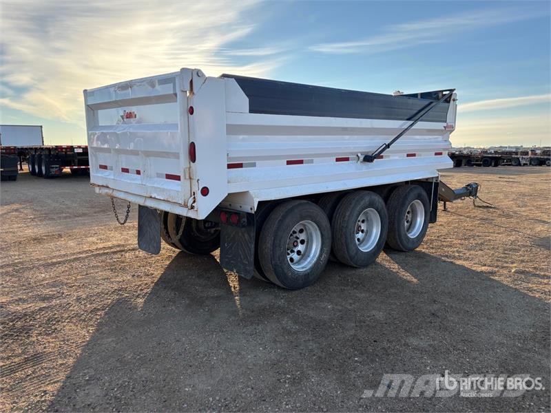 Renn 17 ft Tri/A Pup Pup Dump Trailer Самоскиди
