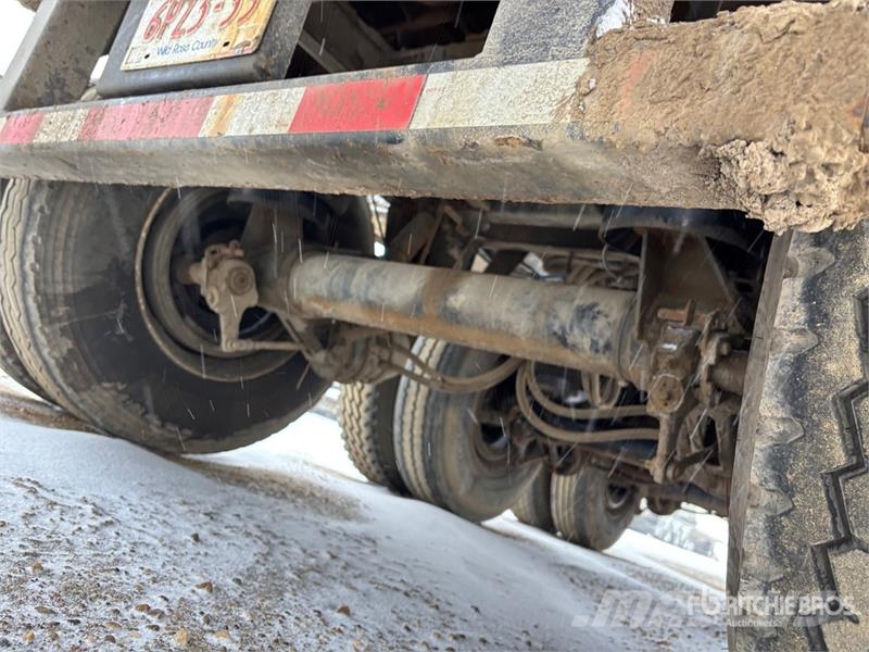 Renn 32 ft Super B-Train Lead Flatbed Trailer مقطوروات مسطحة/مفصلية الجوانب