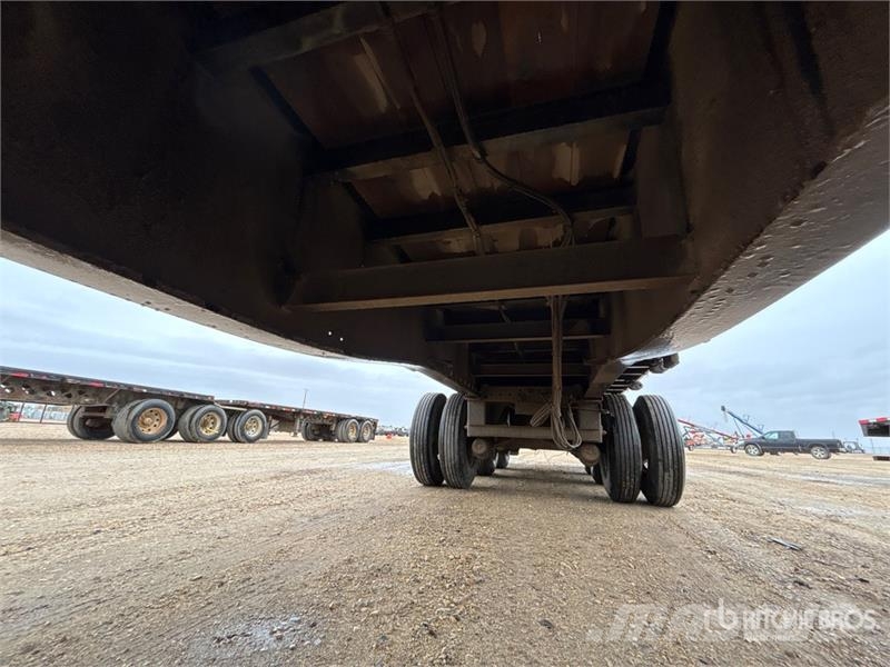 Renn 53 ft Tri/A Flatbed Trailer Pick up/Prelata