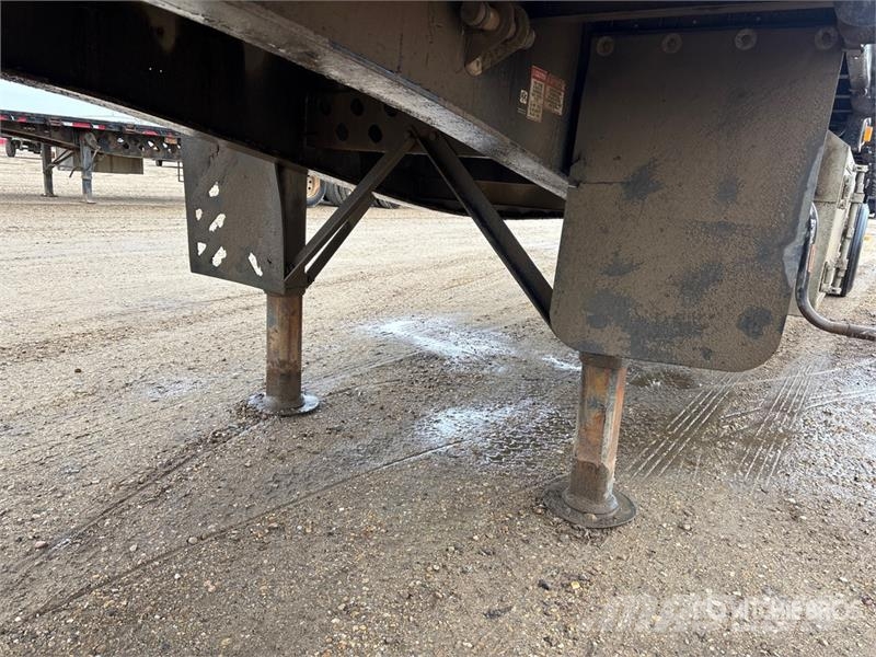 Renn 53 ft Tri/A Flatbed Trailer Pick up/Prelata