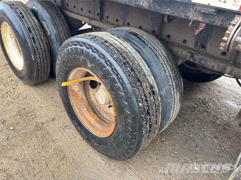 Renn 53 ft Tri/A Flatbed Trailer Pick up/Prelata
