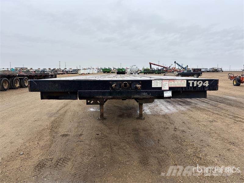 Renn 53 ft Tri/A Flatbed Trailer Pick up/Prelata