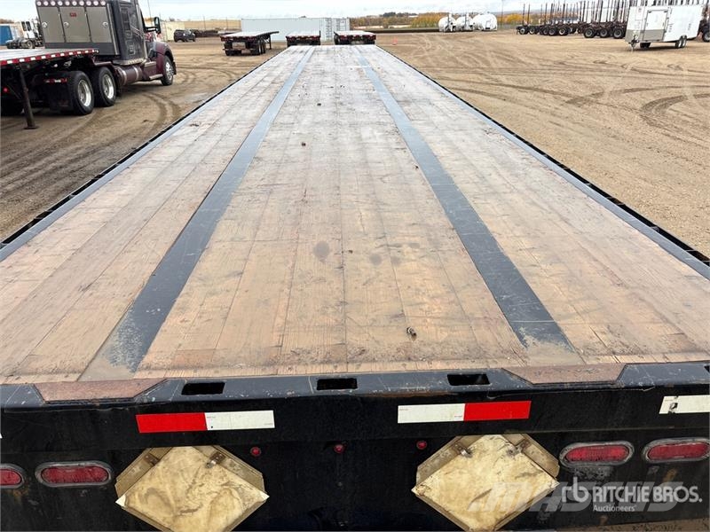 Renn 53 ft Tri/A Flatbed Trailer Pick up/Prelata