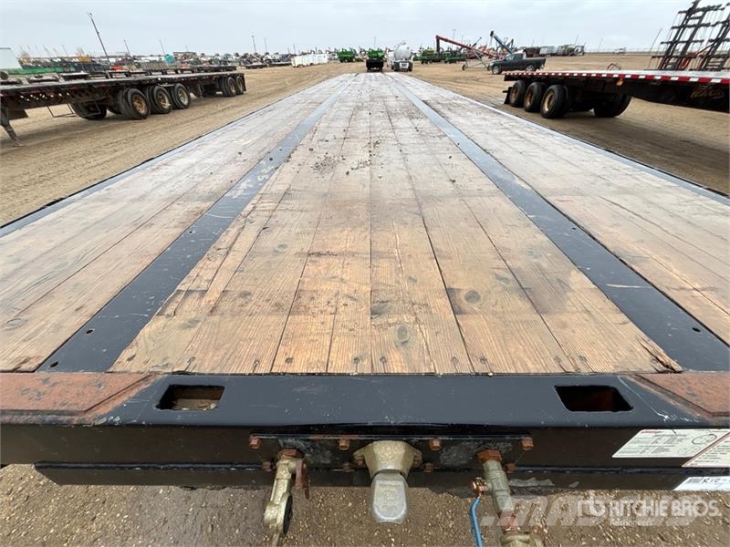 Renn 53 ft Tri/A Flatbed Trailer Pick up/Prelata