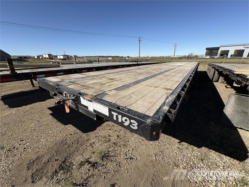 Renn 53 ft Tri/A Flatbed Trailer Vlakke laadvloer