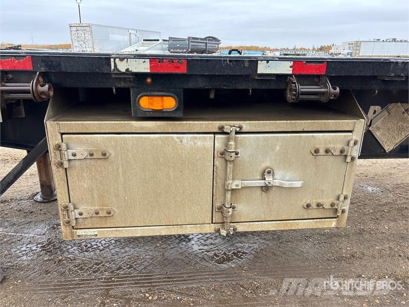 Renn 53 ft Tri/A Flatbed Trailer Pick up/Prelata