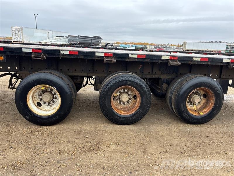 Renn 53 ft Tri/A Flatbed Trailer Pick up/Prelata