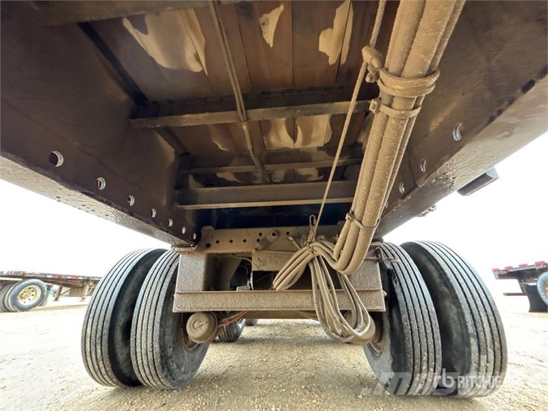Renn 53 ft Tri/A Flatbed Trailer Pick up/Prelata